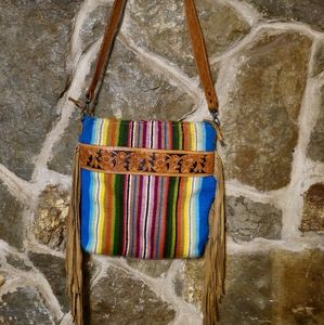 COPY - American Darling Western Bag with fringe